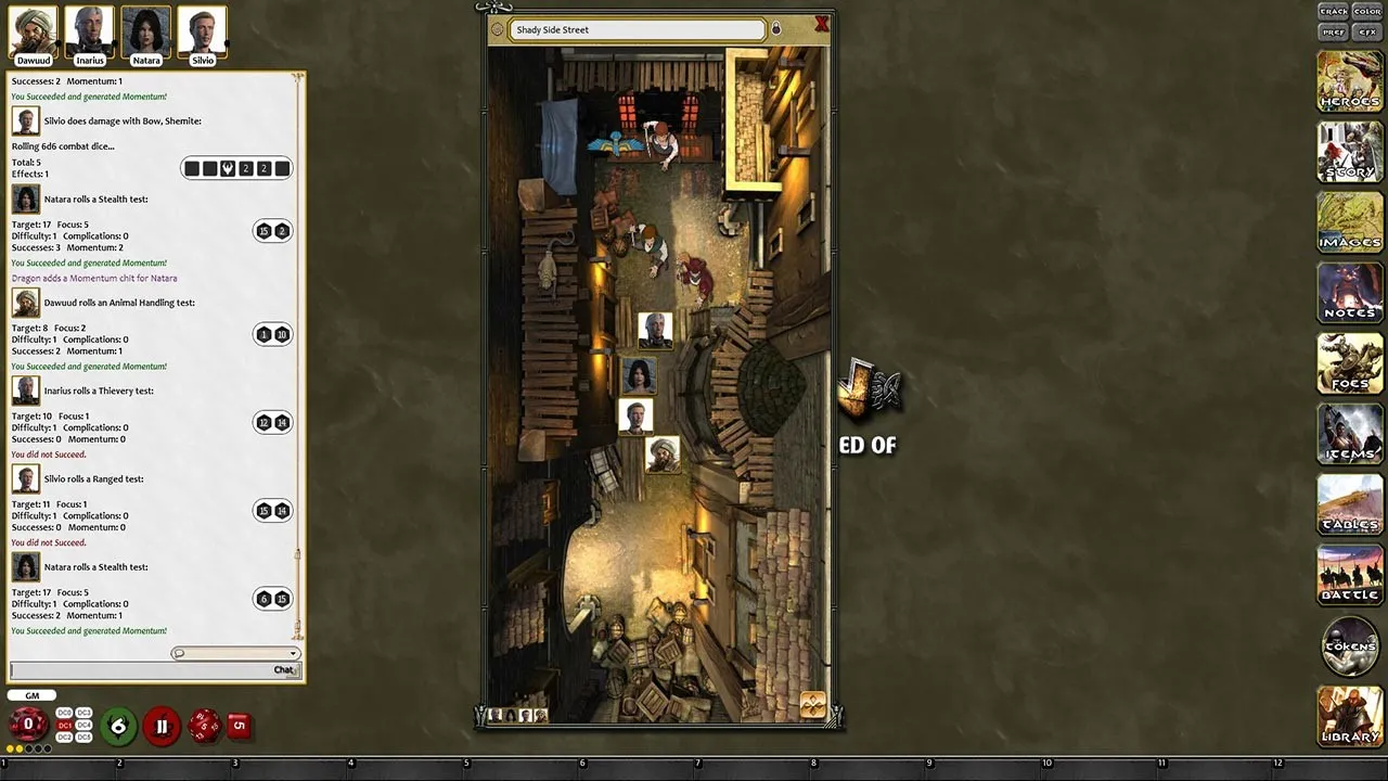 Fantasy Grounds - Conan: Forbidden Places & Pits of Horror Geomorphic Tile set Screenshot 1