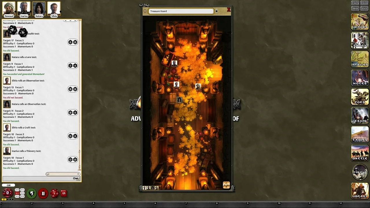Fantasy Grounds - Conan: Perilous Ruins & Forgotten Cities Geomorphic Tile Set Screenshot 1