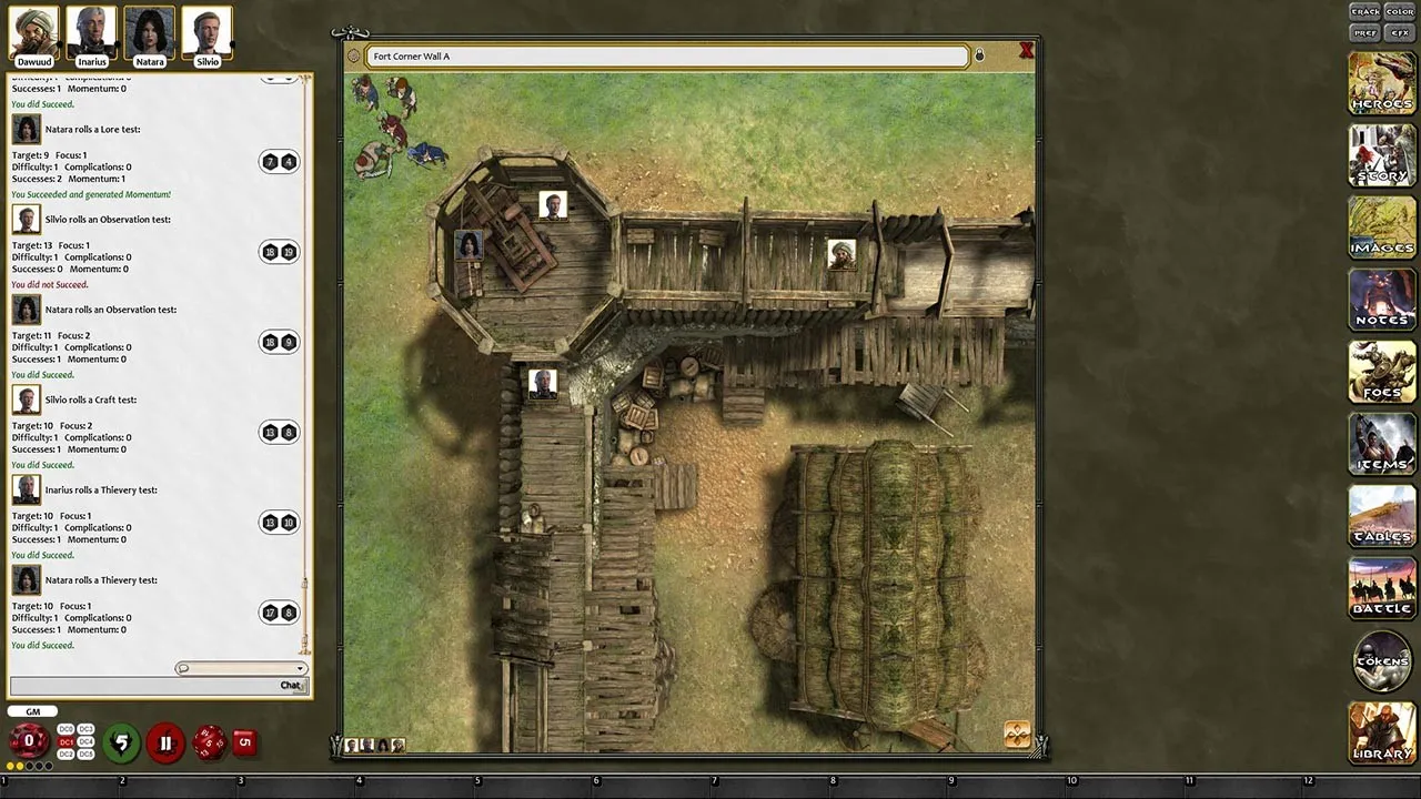 Fantasy Grounds - Conan: Perilous Ruins & Forgotten Cities Geomorphic Tile Set Screenshot 3
