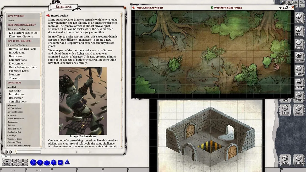 Fantasy Grounds - Out of the Box: Encounters Screenshot 2