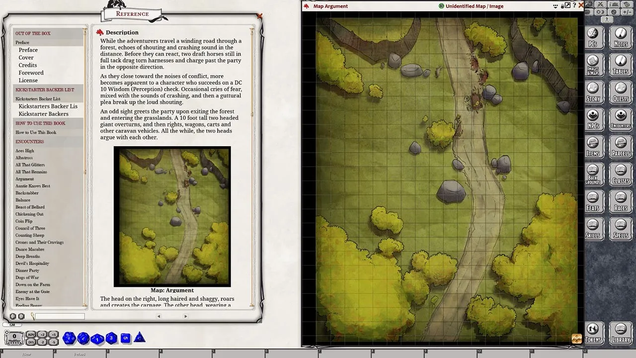 Fantasy Grounds - Out of the Box: Encounters Screenshot 4