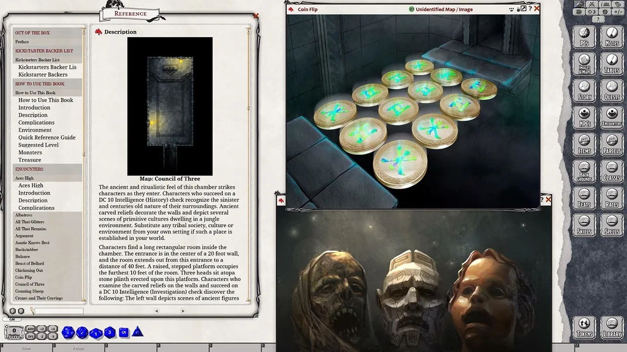 Fantasy Grounds - Out of the Box: Encounters Screenshot 1