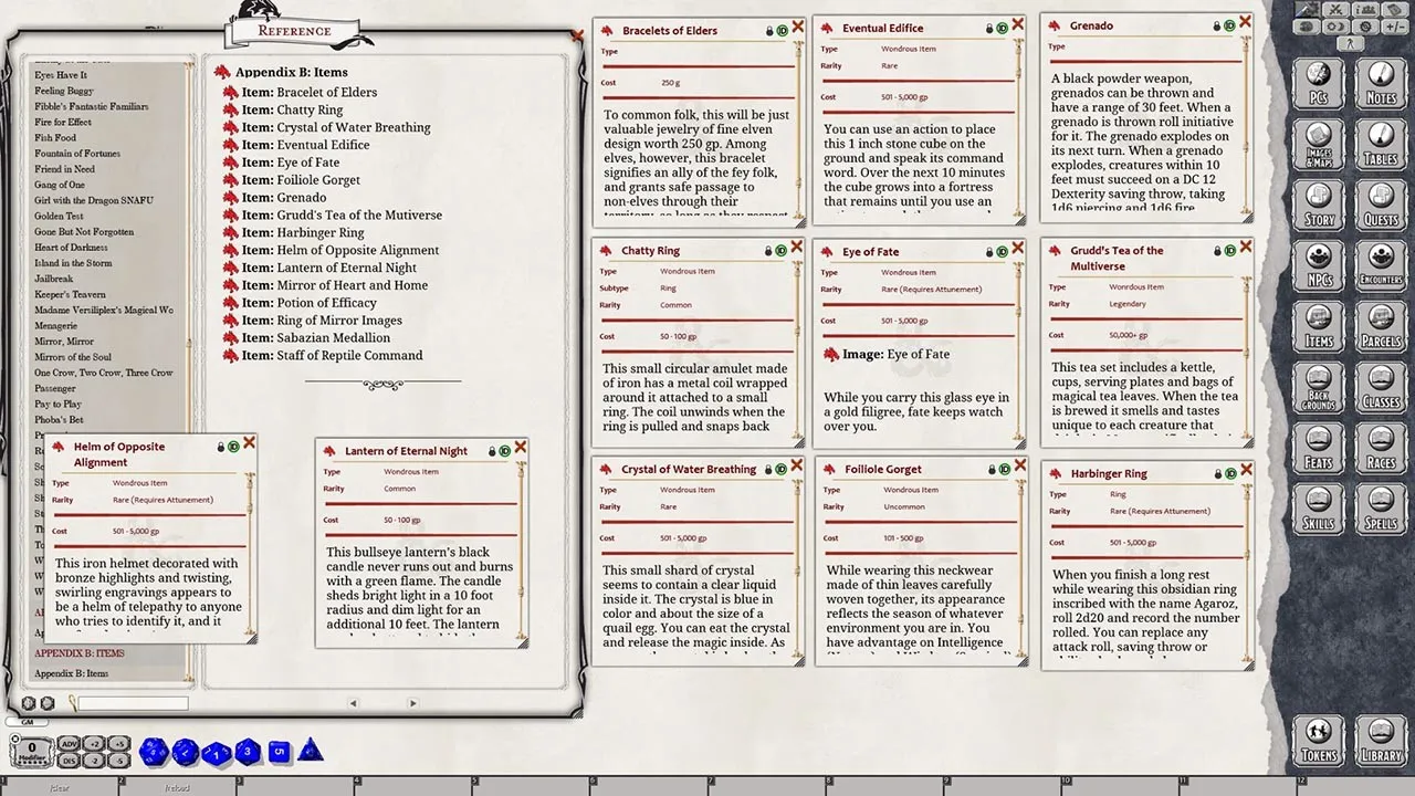 Fantasy Grounds - Out of the Box: Encounters Screenshot 9