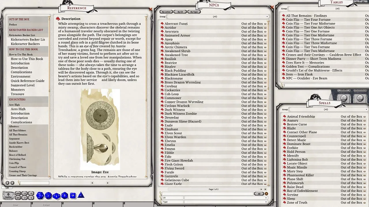 Fantasy Grounds - Out of the Box: Encounters Screenshot 5