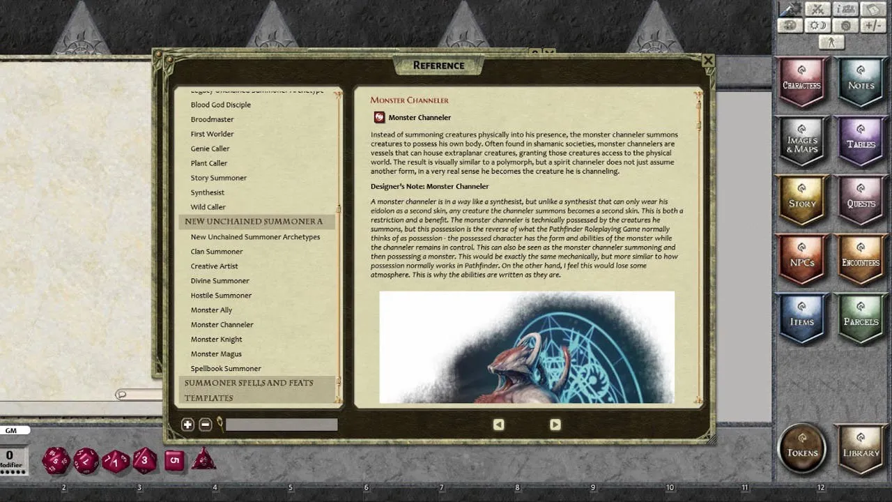 Fantasy Grounds - Legendary Summoners Screenshot 0