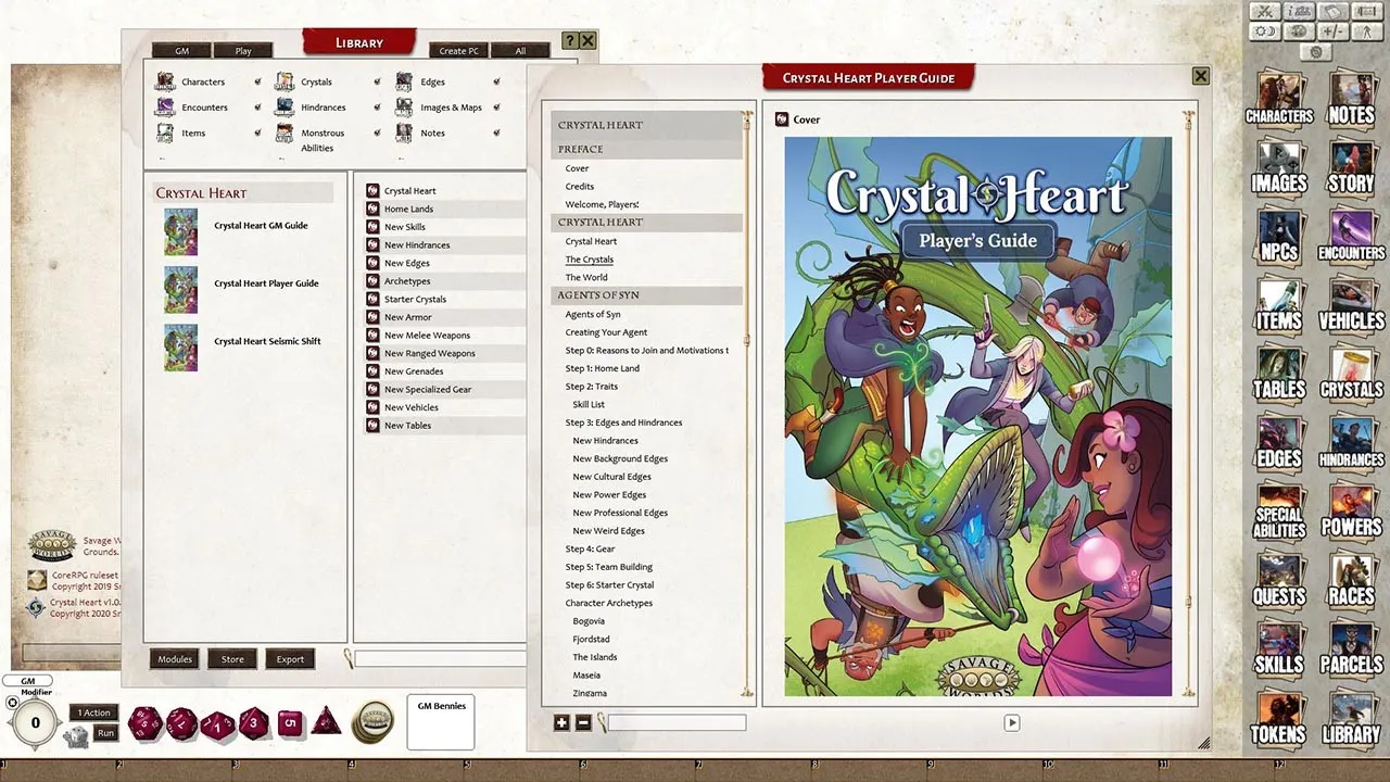 Fantasy Grounds - Crystal Heart Screenshot 7