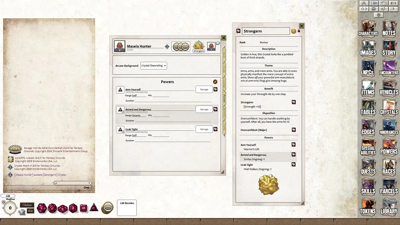 Fantasy Grounds - Crystal Heart Screenshot 0