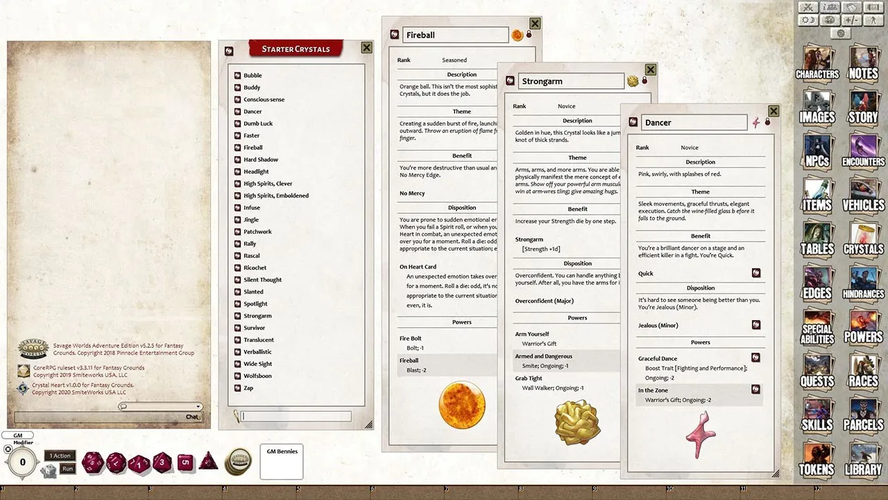 Fantasy Grounds - Crystal Heart Screenshot 6