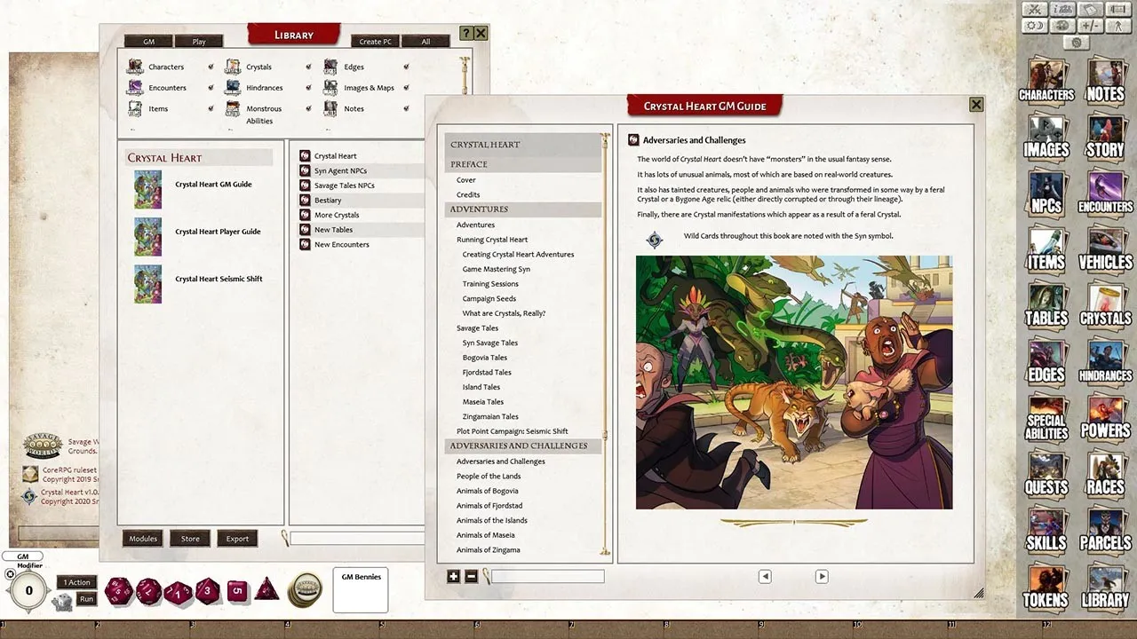 Fantasy Grounds - Crystal Heart Screenshot 4