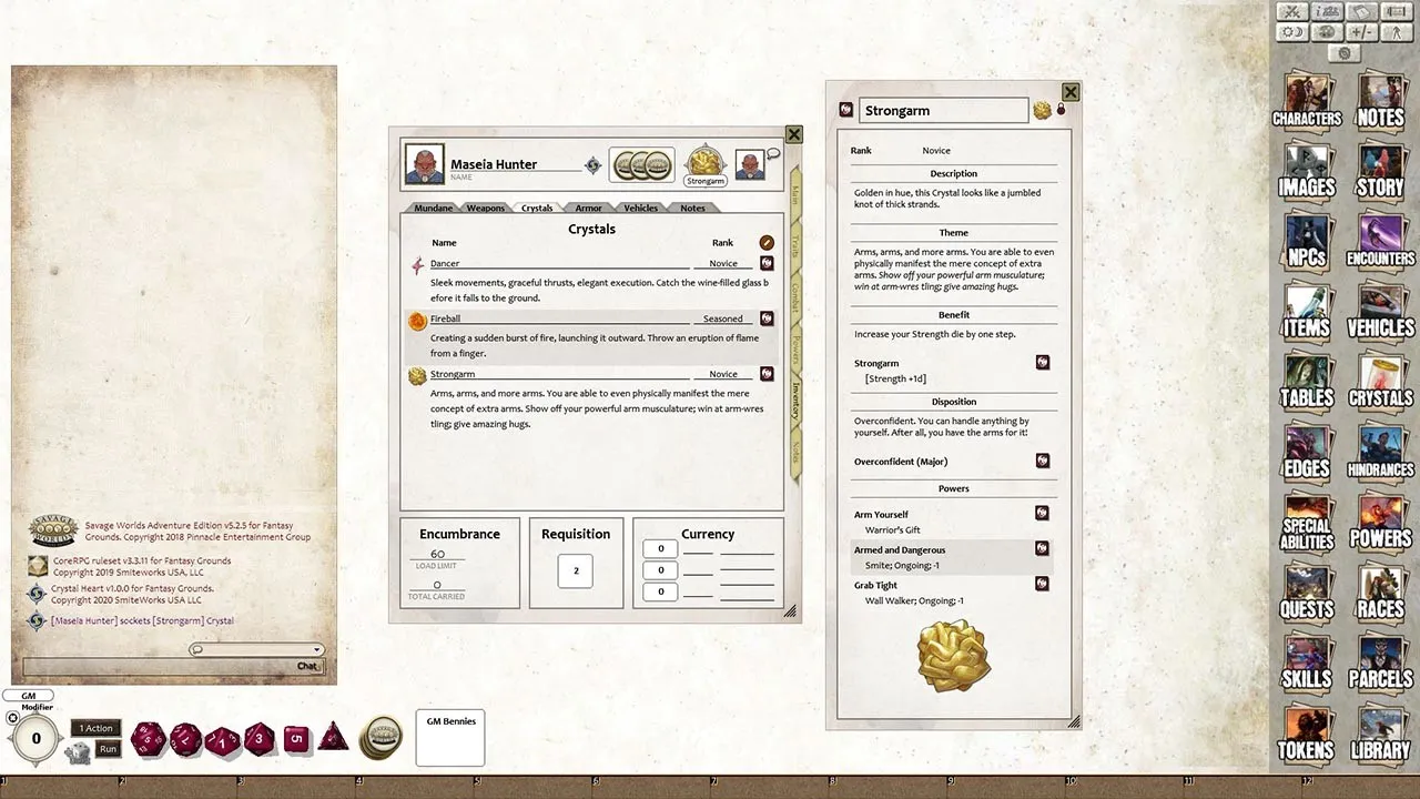 Fantasy Grounds - Crystal Heart Screenshot 3
