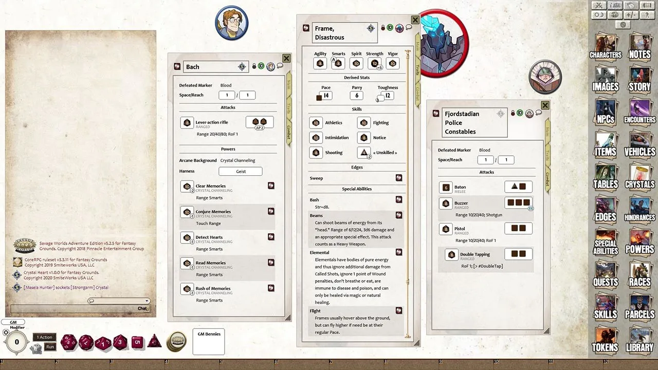 Fantasy Grounds - Crystal Heart Screenshot 2