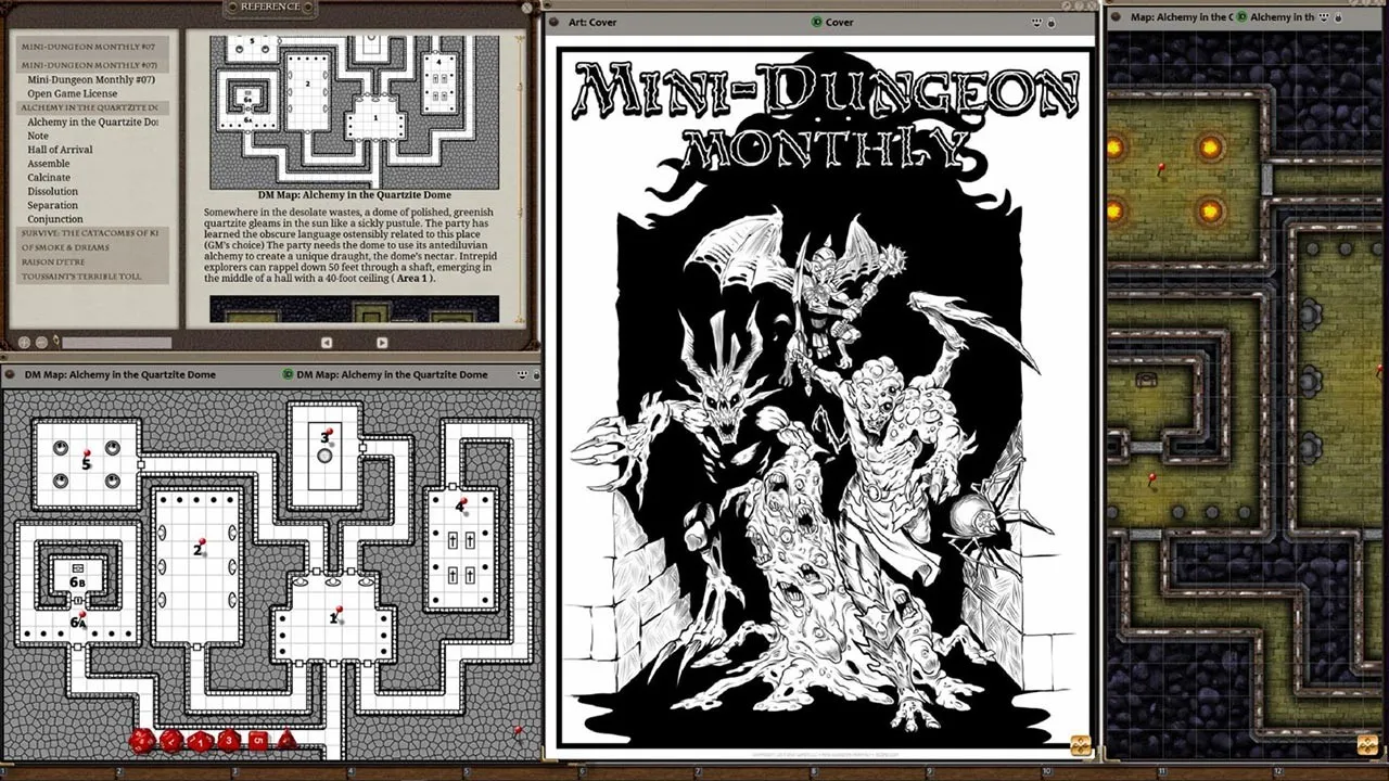 Fantasy Grounds - Mini-Dungeon Monthly #7 Screenshot 1