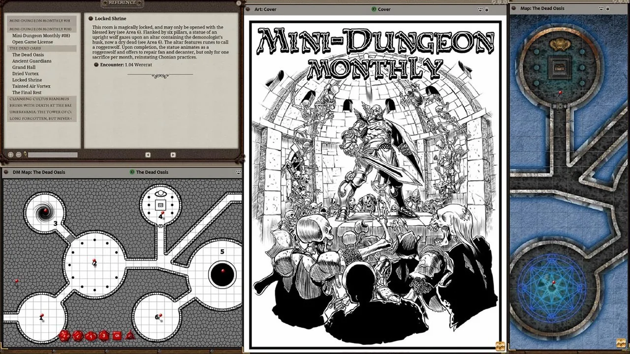 Fantasy Grounds - Mini-Dungeon Monthly #8 Screenshot 2