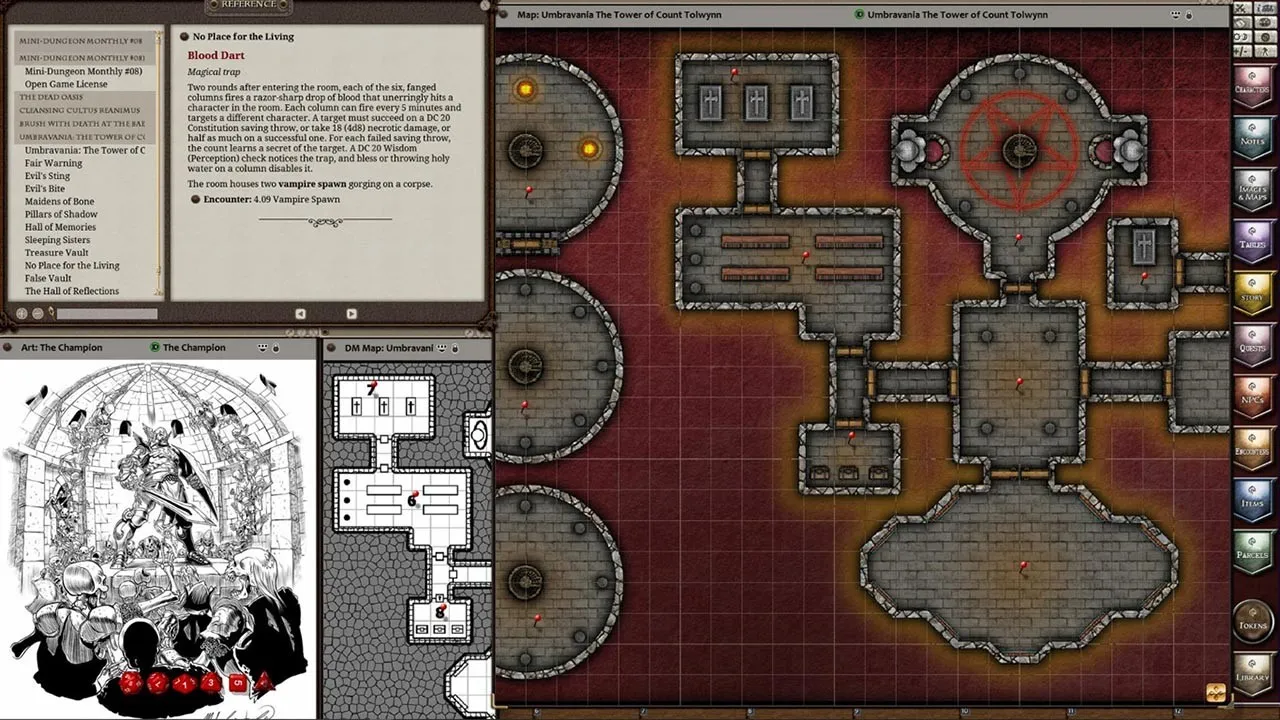 Fantasy Grounds - Mini-Dungeon Monthly #8 Screenshot 4