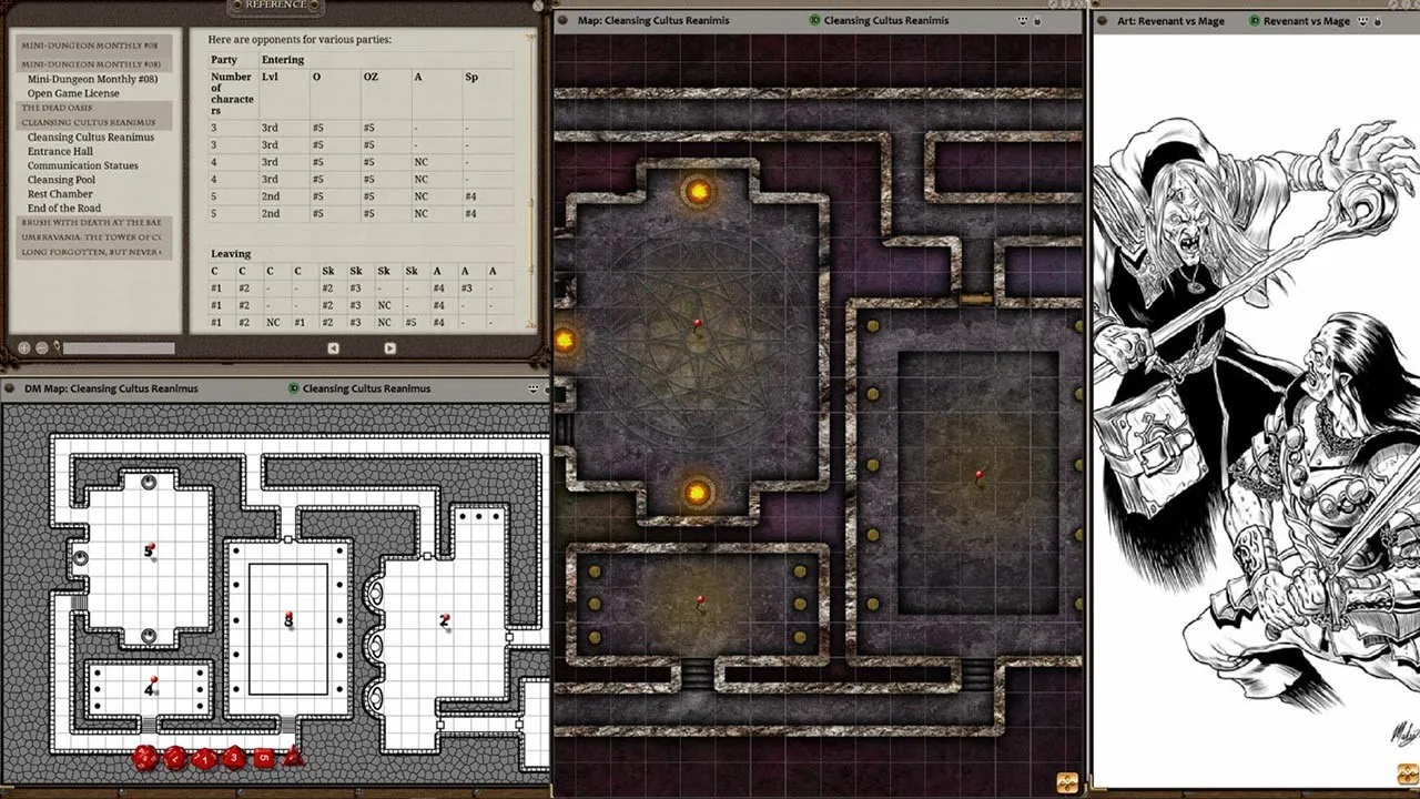 Fantasy Grounds - Mini-Dungeon Monthly #8 Screenshot 0