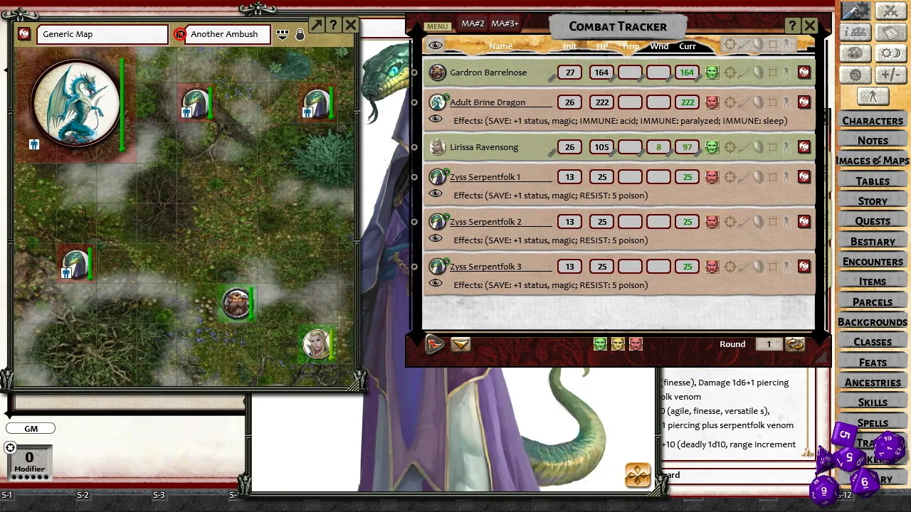 Fantasy Grounds - Pathfinder 2 RPG - Bestiary 2 Screenshot 4