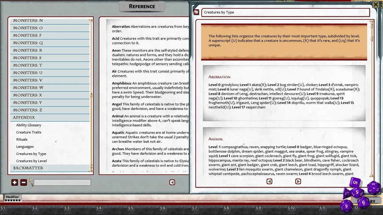 Fantasy Grounds - Pathfinder 2 RPG - Bestiary 2 Screenshot 1