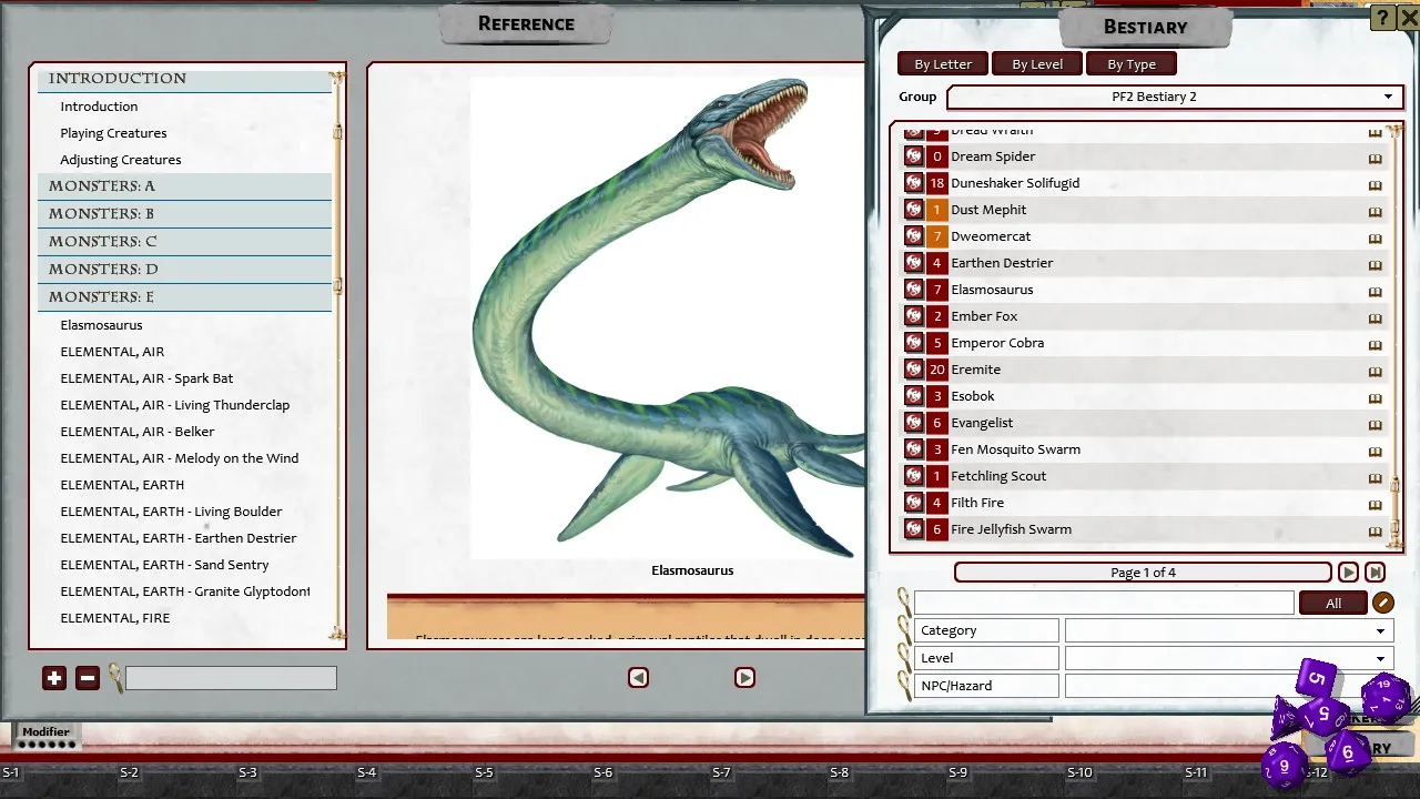 Fantasy Grounds - Pathfinder 2 RPG - Bestiary 2 Screenshot 2