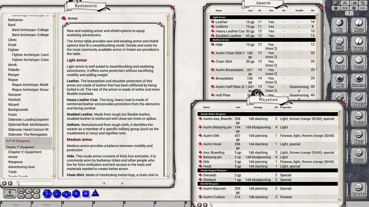 Fantasy Grounds - The Seas of Vodari Screenshot 3