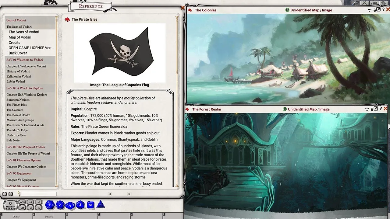 Fantasy Grounds - The Seas of Vodari Screenshot 0