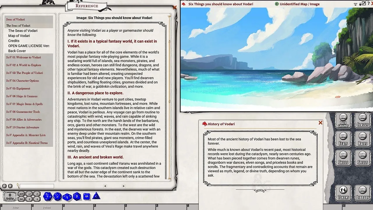 Fantasy Grounds - The Seas of Vodari Screenshot 8