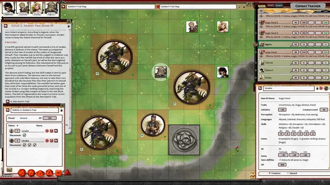 Fantasy Grounds - Pathfinder 2 RPG - Extinction Curse AP 6: The Apocalypse Prophet Screenshot 2