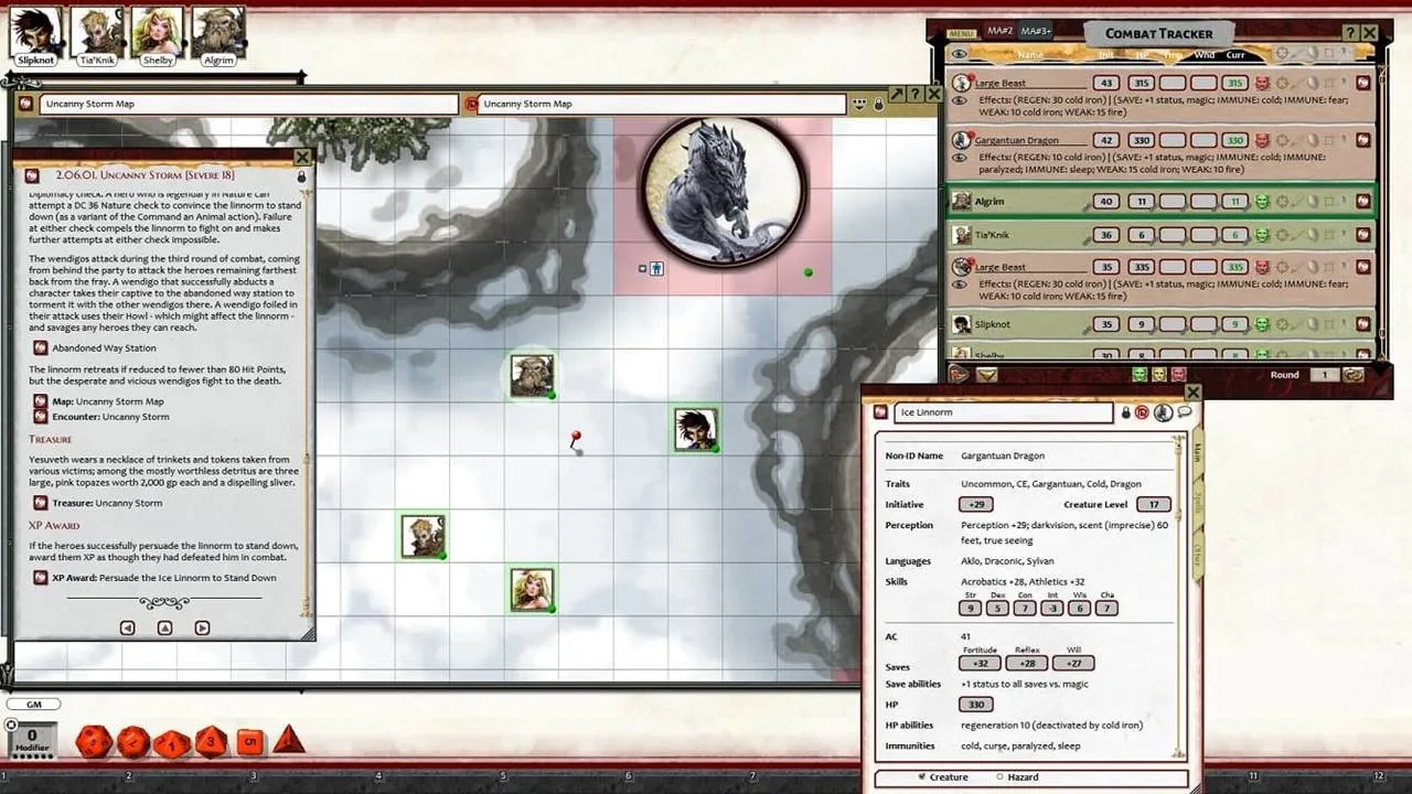 Fantasy Grounds - Pathfinder 2 RPG - Extinction Curse AP 6: The Apocalypse Prophet Screenshot 1