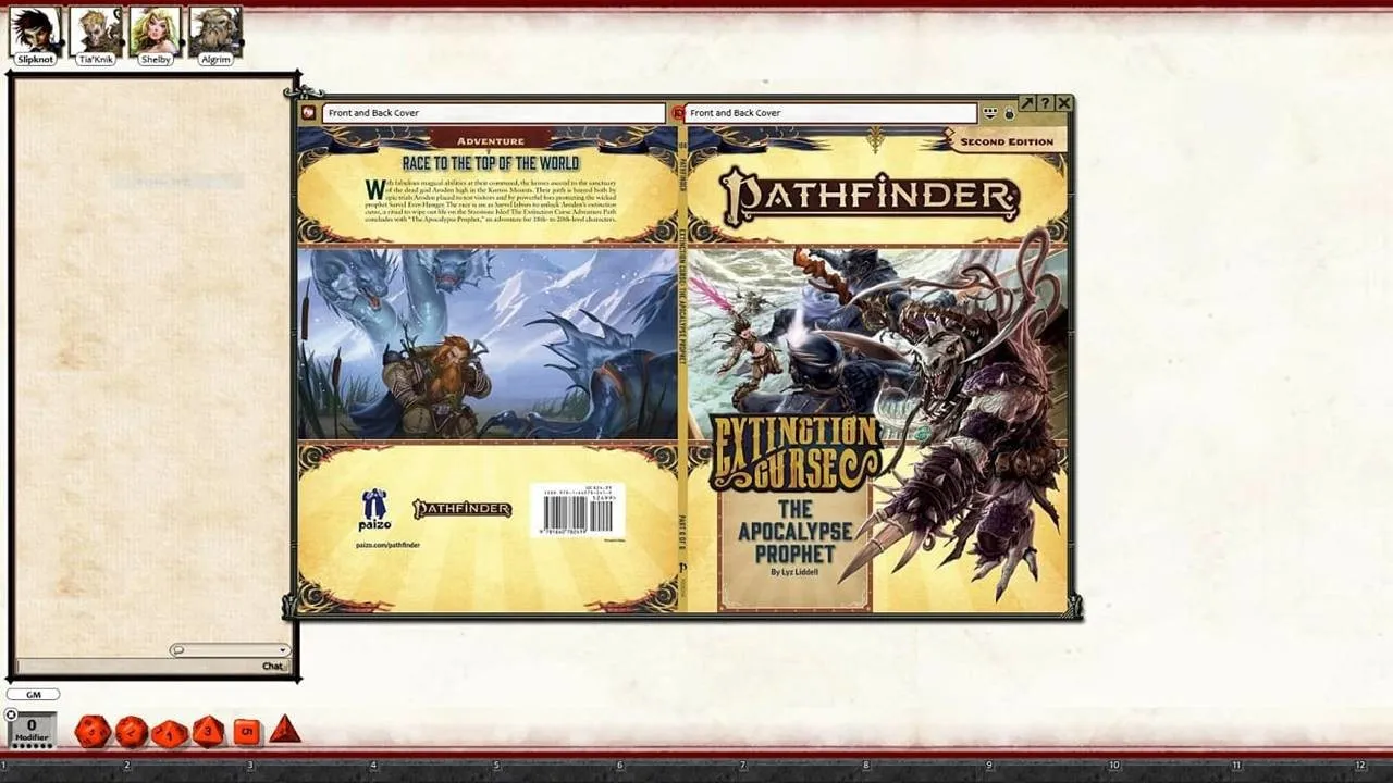 Fantasy Grounds - Pathfinder 2 RPG - Extinction Curse AP 6: The Apocalypse Prophet Screenshot 5