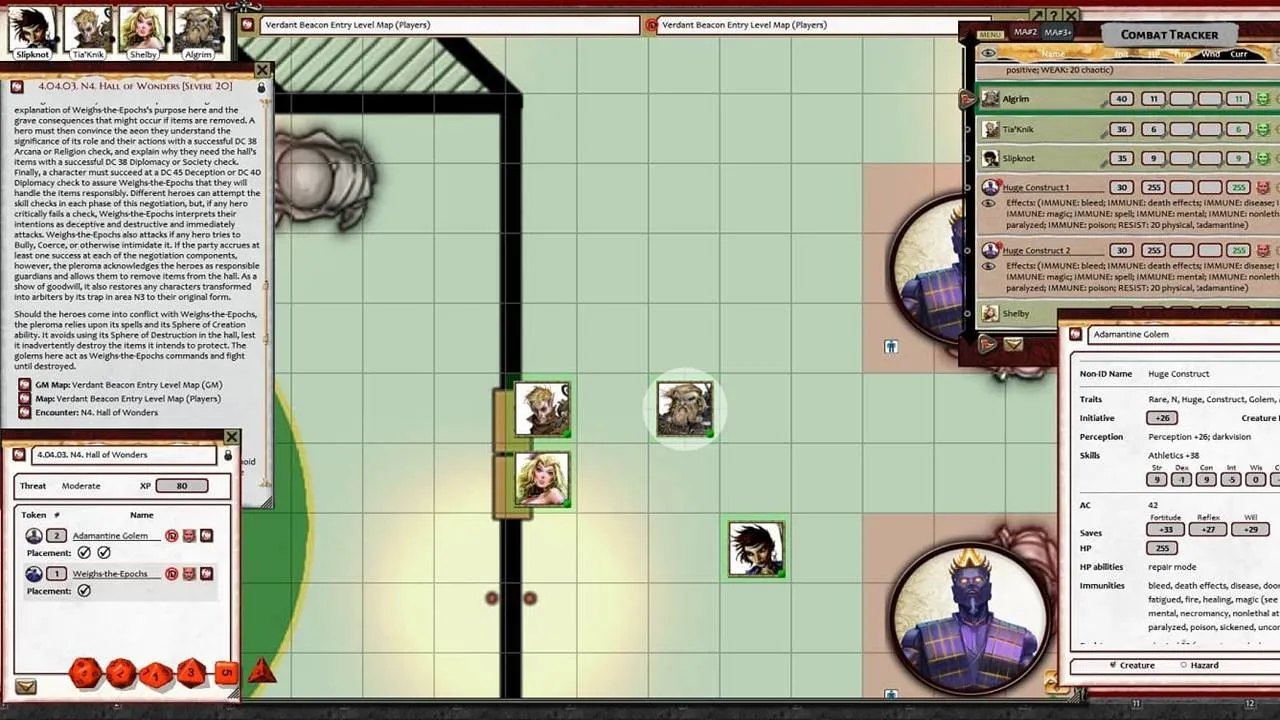 Fantasy Grounds - Pathfinder 2 RPG - Extinction Curse AP 6: The Apocalypse Prophet Screenshot 4