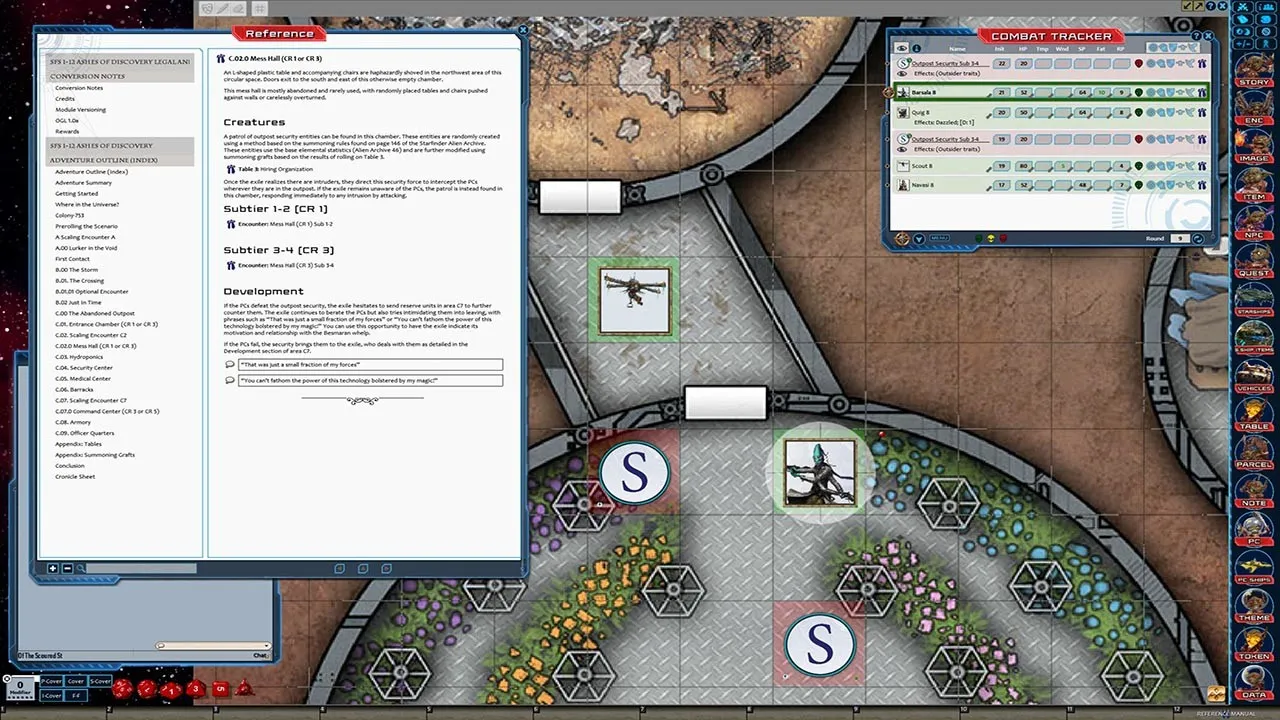 Fantasy Grounds - Starfinder RPG - Society Scenario #1-12: Ashes of Discovery Screenshot 2