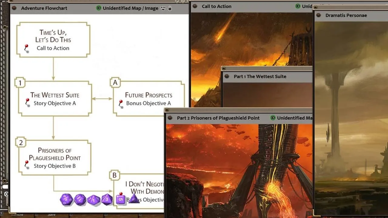 Fantasy Grounds - D&D Adventurer's League 09-07 The Diabolical Dive Screenshot 0