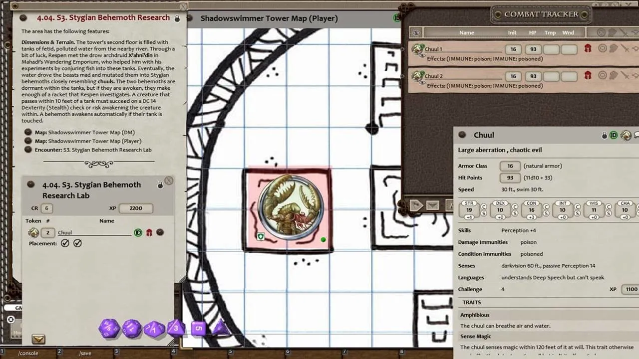 Fantasy Grounds - D&D Adventurer's League 09-07 The Diabolical Dive Screenshot 4