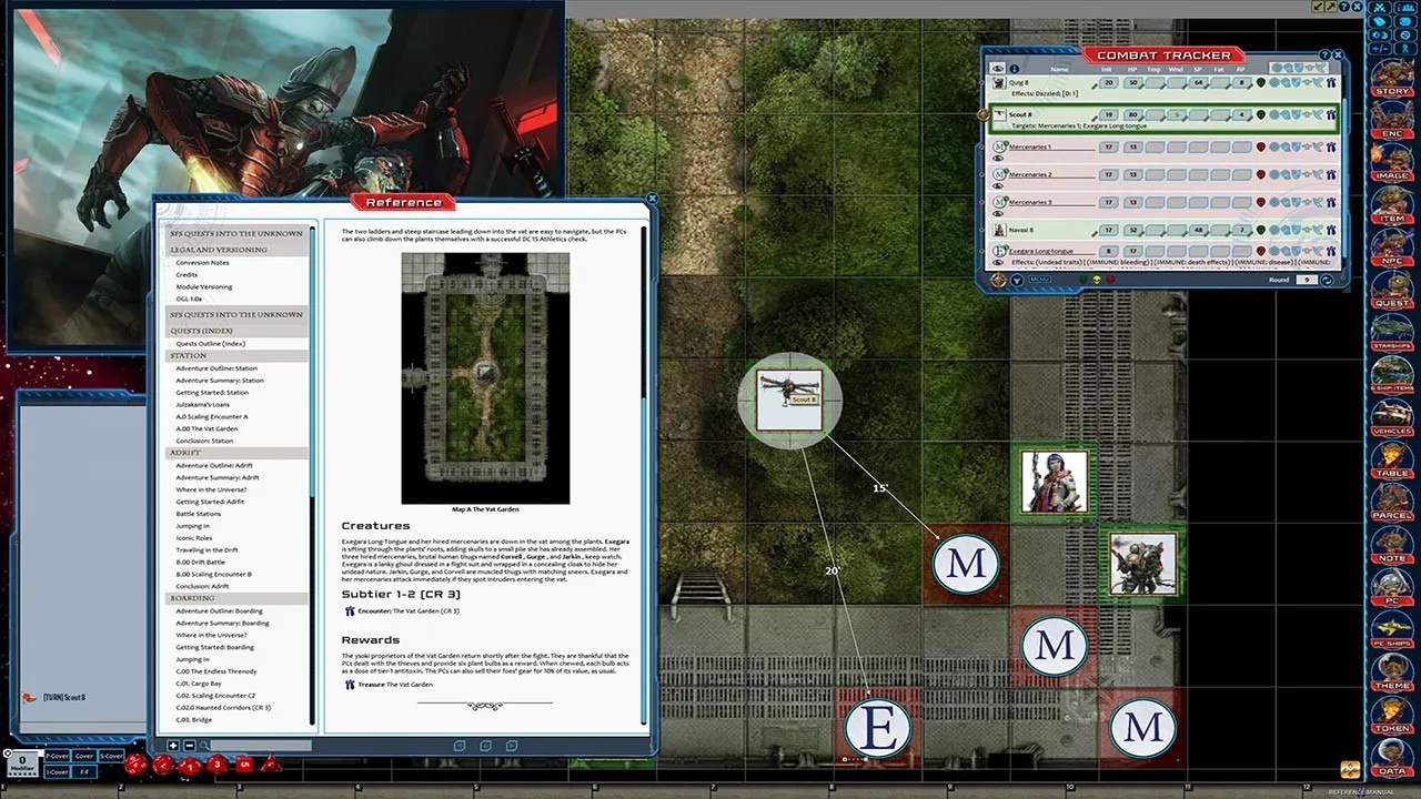 Fantasy Grounds - Starfinder RPG - Society Quest: Into the Unknown Screenshot 0