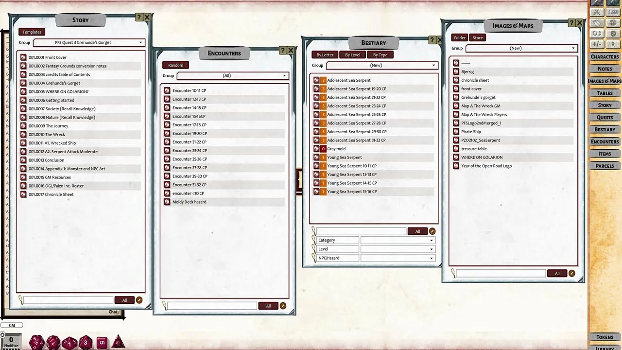 Fantasy Grounds - Pathfinder 2 RPG - Pathfinder Society Quest #3: Grehunde's Gorget Screenshot 0