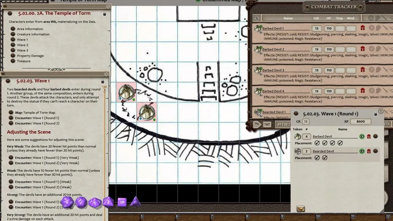 Fantasy Grounds - D&D Adventurers League 09-09 Ruined Prospects Screenshot 3