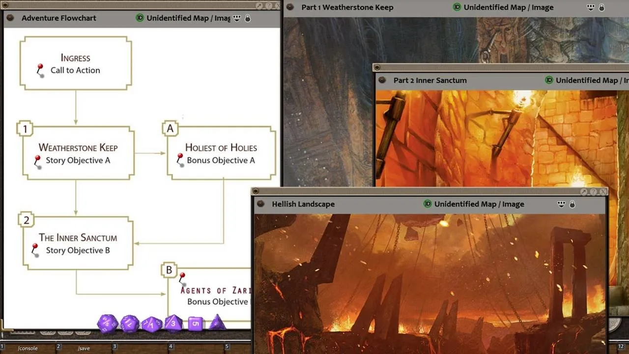 Fantasy Grounds - D&D Adventurers League 09-09 Ruined Prospects Screenshot 0