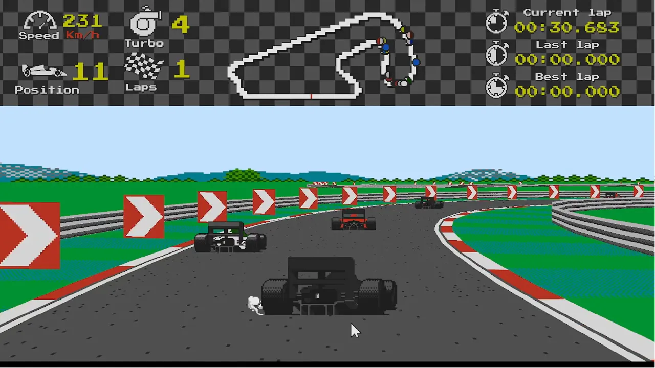 Arcade 80's Racing Screenshot 0