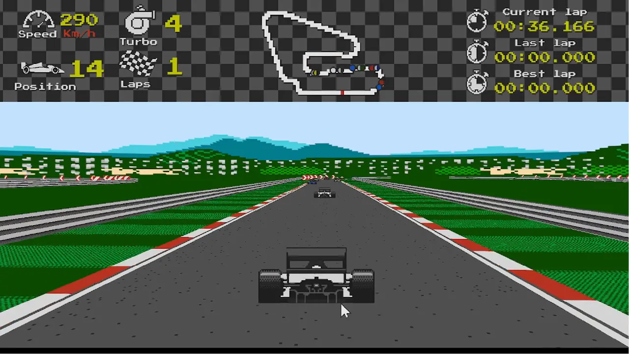 Arcade 80's Racing Screenshot 3