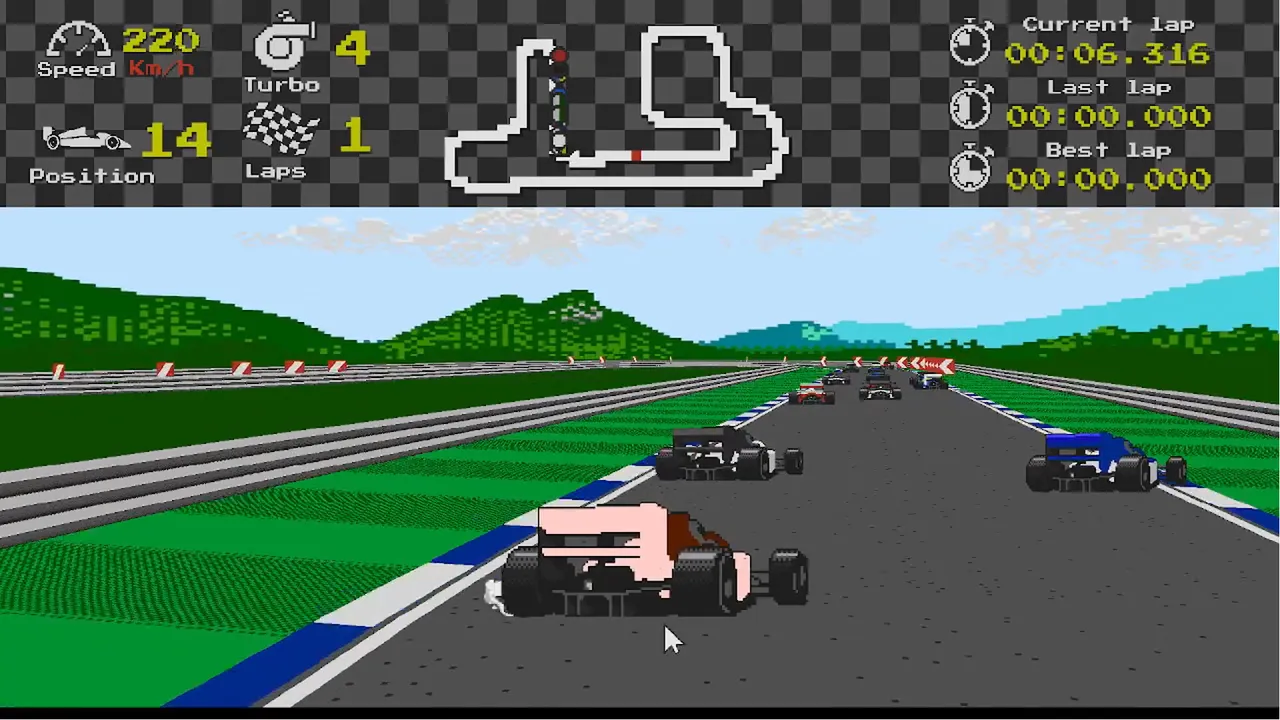 Arcade 80's Racing Screenshot 6