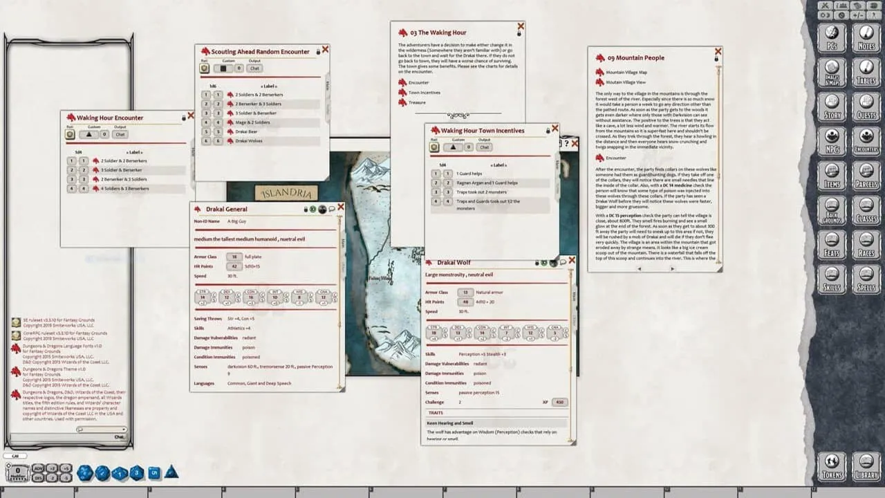 Fantasy Grounds - The Growing Evil Screenshot 0