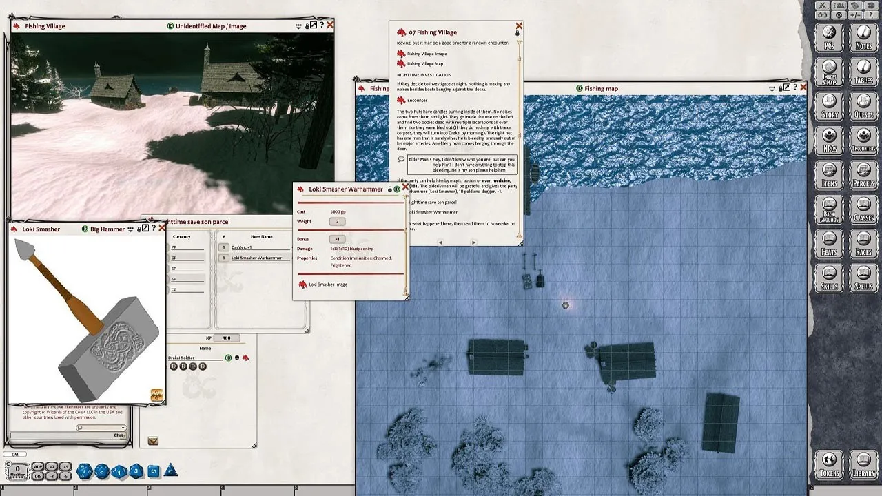 Fantasy Grounds - The Growing Evil Screenshot 4