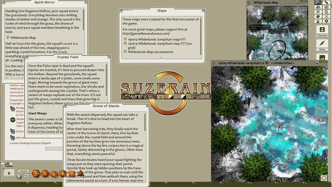 Fantasy Grounds - Wilderlands JumpStart Screenshot 4