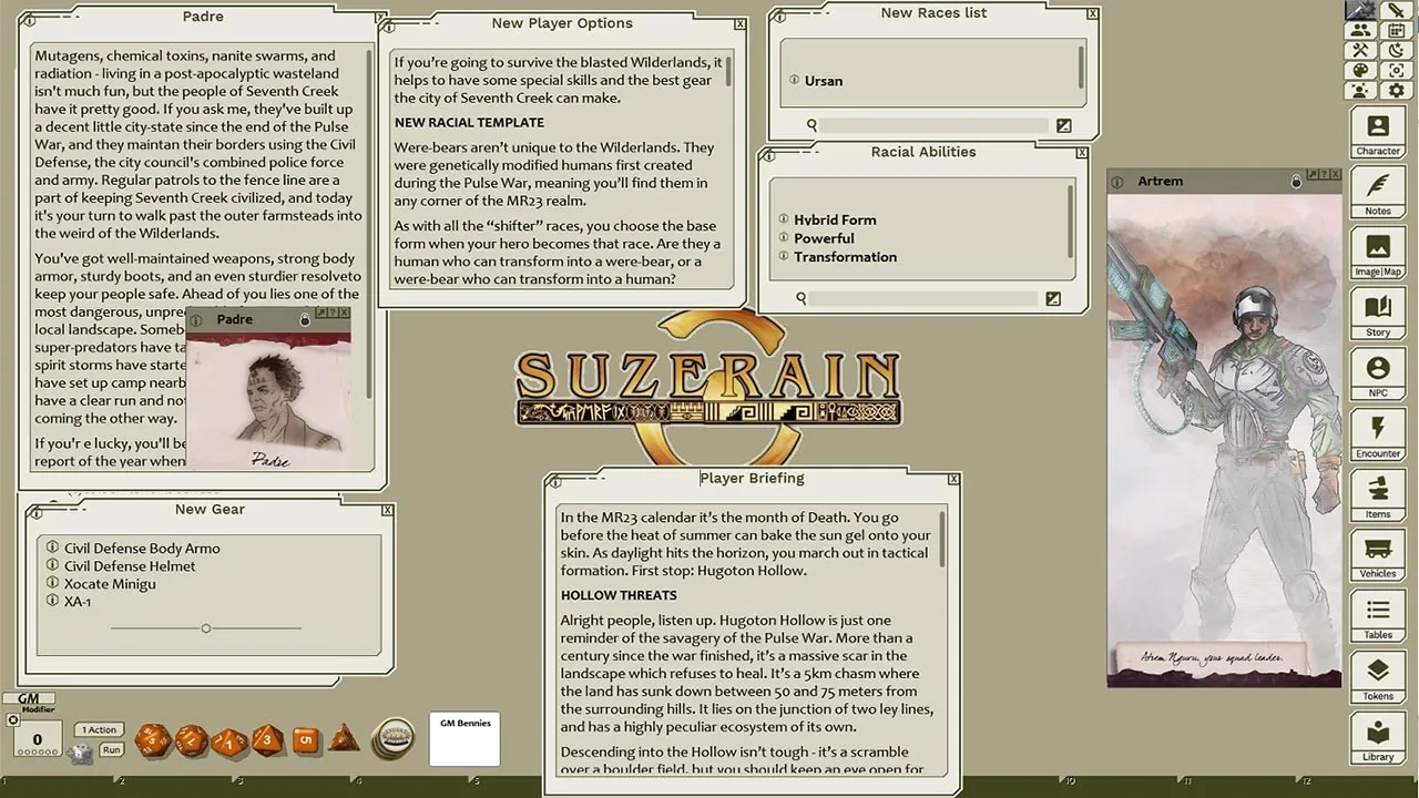 Fantasy Grounds - Wilderlands JumpStart Screenshot 0