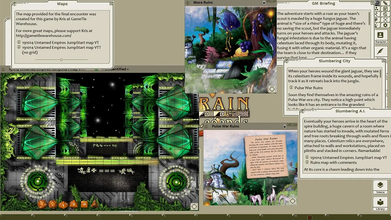 Fantasy Grounds - Untamed Empires JumpStart Screenshot 4
