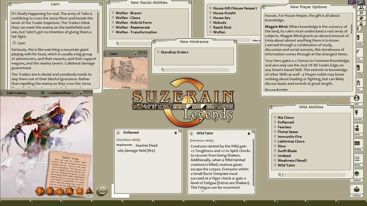 Fantasy Grounds - Austeria JumpStart Screenshot 2