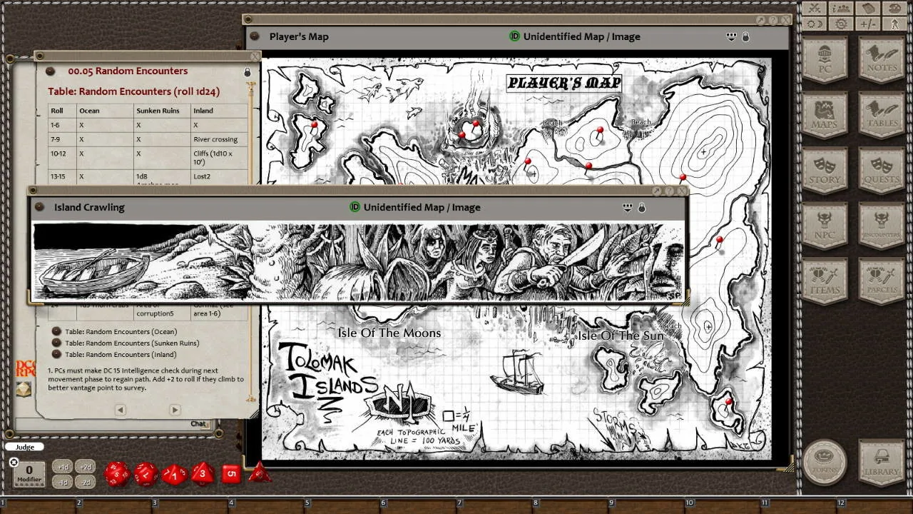 Fantasy Grounds - Dungeon Crawl Classic #93: Moon-Slaves of the Cannibal Kingdom Screenshot 4