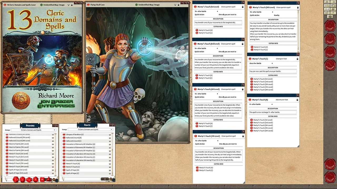 Fantasy Grounds - 13 Class Options Bundle Screenshot 2