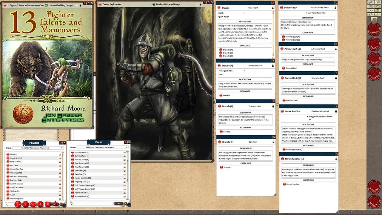 Fantasy Grounds - 13 Class Options Bundle Screenshot 0
