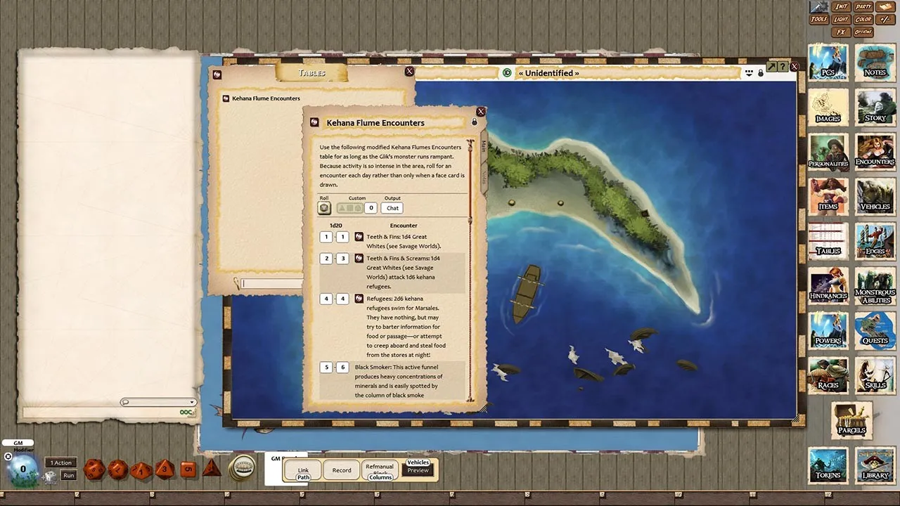 Fantasy Grounds - 50 Fathoms: Fire and Earth Screenshot 2