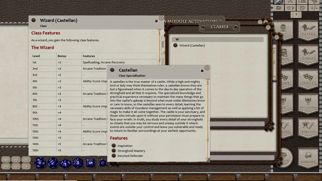 Fantasy Grounds - Ultimate Strongholds Screenshot 3
